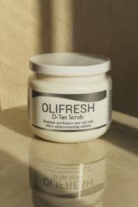 Detan scrub for removing tan and deep cleansing skin